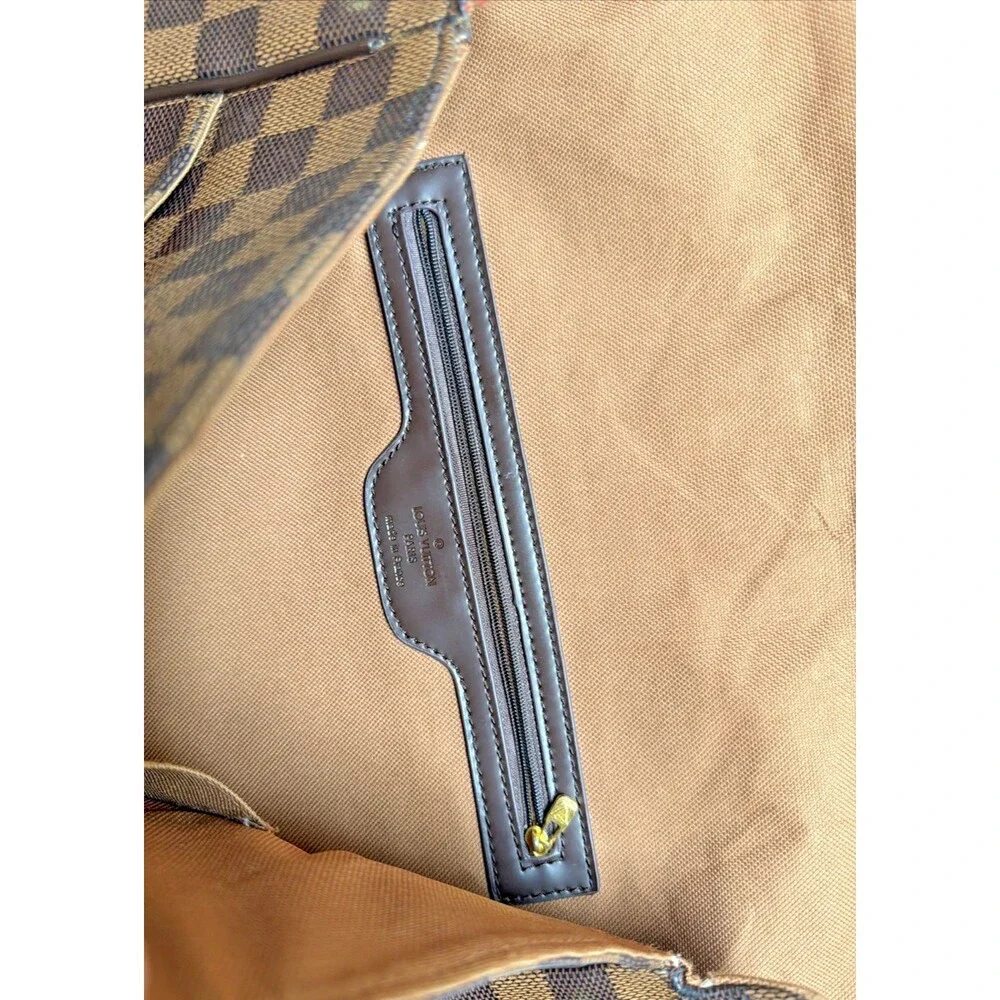 Louis Vuitton Damier Ebene Bastille Messenger Crossbody Bag Vintage Rare